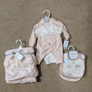 NWT 8 Piece Newborn Girl Bundle
